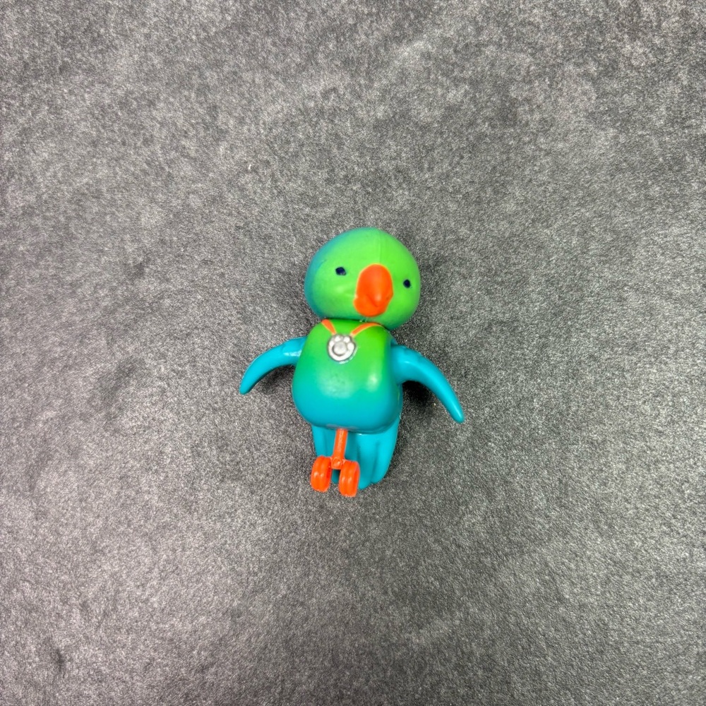 Vintage 1990s Kenner Littlest Pet Shop Jungle Bunch Parrot Nostalgia